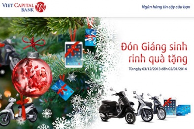 Tặng quà dịp Giáng sinh cùng Ngân hàng Bản Việt 